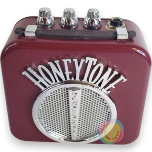 Danelectro Honeytone Mini Guitar Amp Burgundy Tested